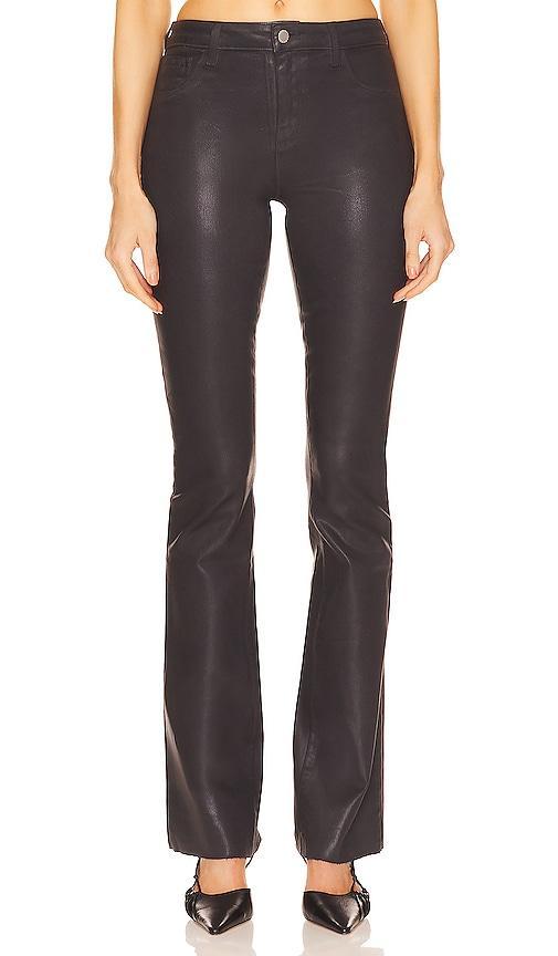 Womens Ruth Mid-Rise Coated Straight Jeans Product Image