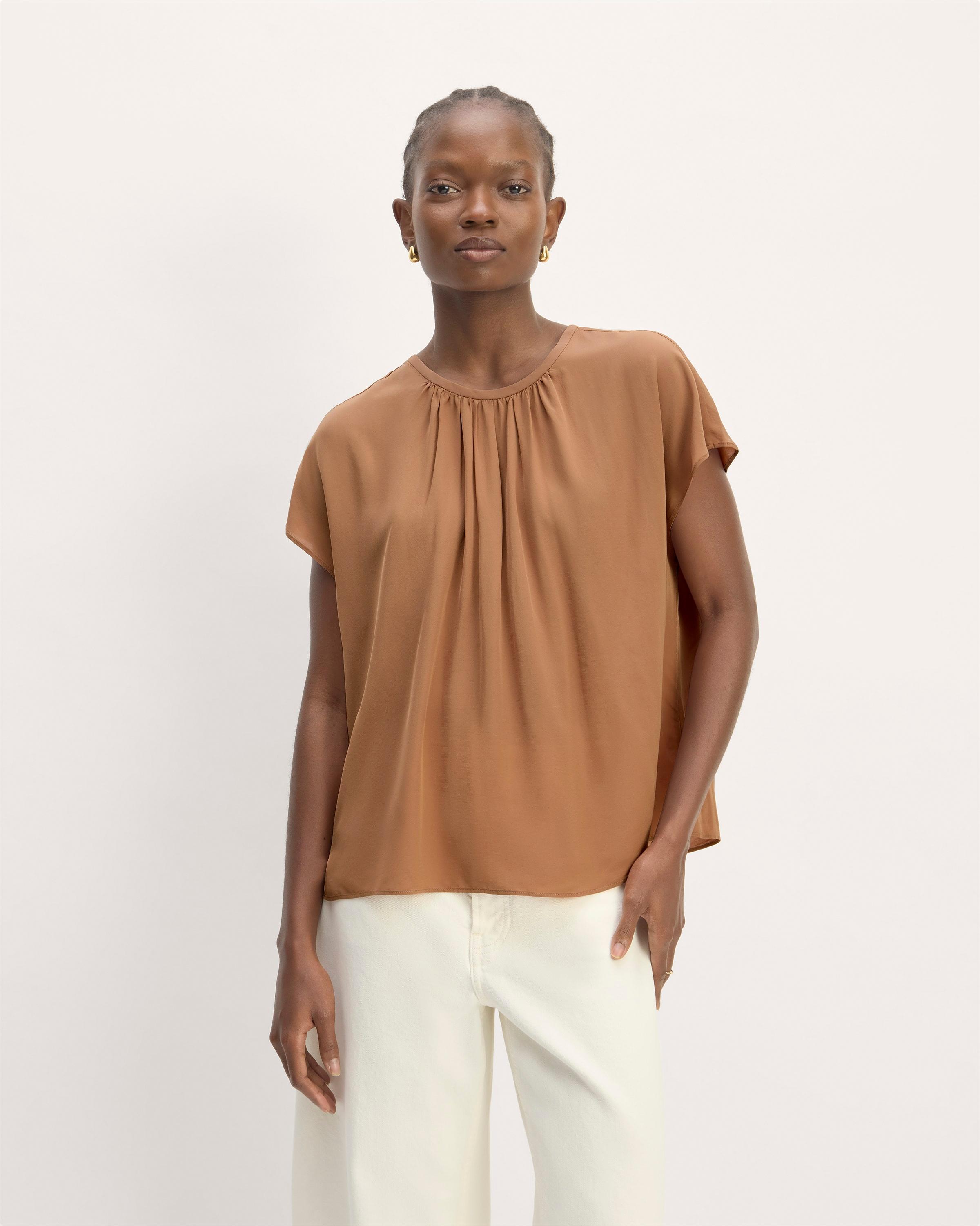 The Gathered Neck Top product image