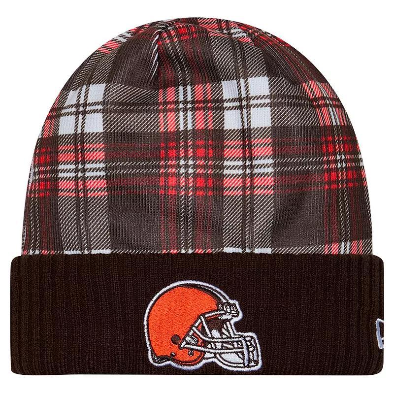 Mens New Era Cleveland s Sideline Statement Cuffed Knit Hat Product Image