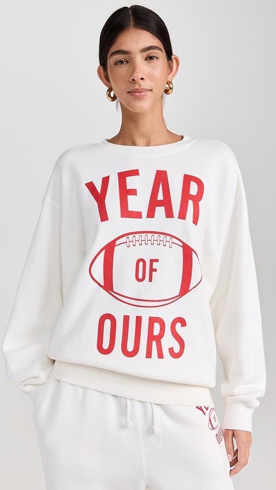 Year of Ours Year Football Sweatshirt | Shopbop Product Image