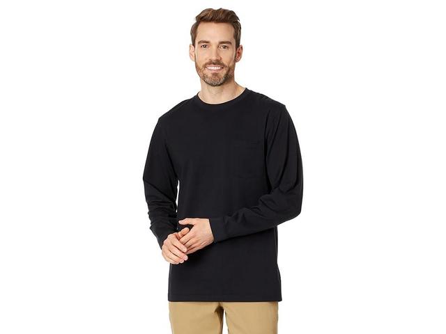 L.L.Bean Carefree Unshrinkable Tee with Pocket Long Sleeve - Tall Men's T Shirt Product Image