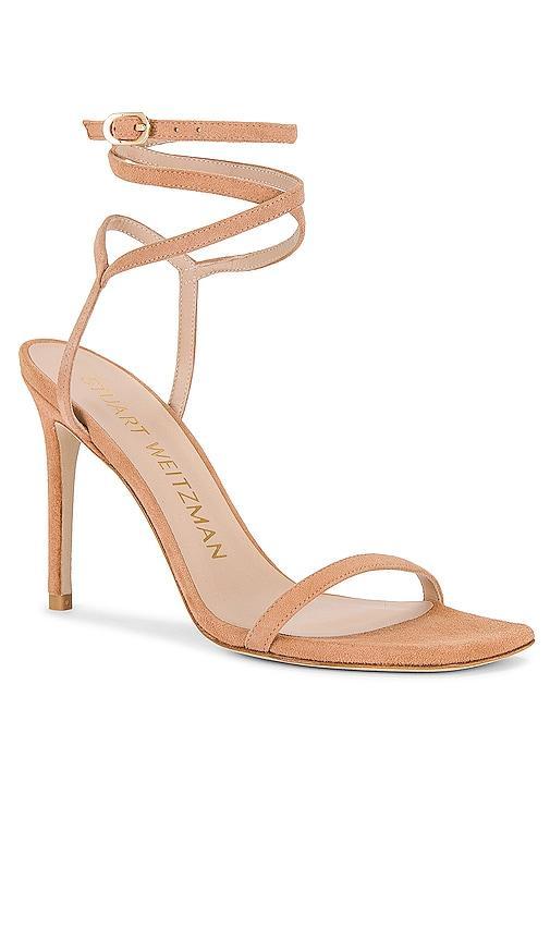 Stuart Weitzman Barelynudist Sandal in Brown. - size 10 (also in 7, 9, 9.5) Product Image