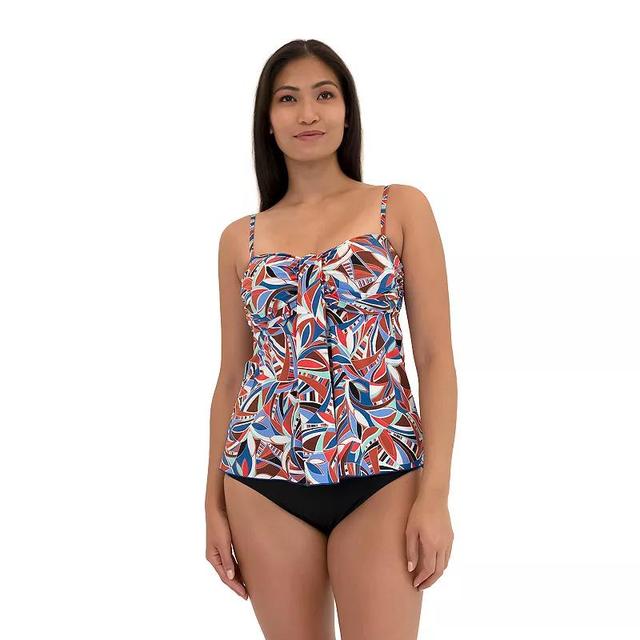 Womens A Shore Fit Wonderama Waterfall Swim Top Product Image