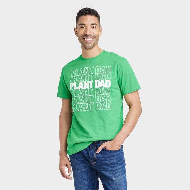 Mens IML Plant Dad Short Sleeve Graphic T-Shirt Product Image