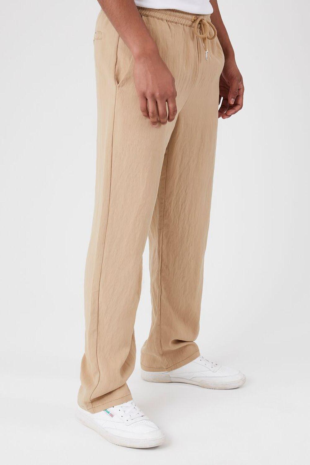 Straight-Leg Drawstring Pants | Forever 21 Product Image