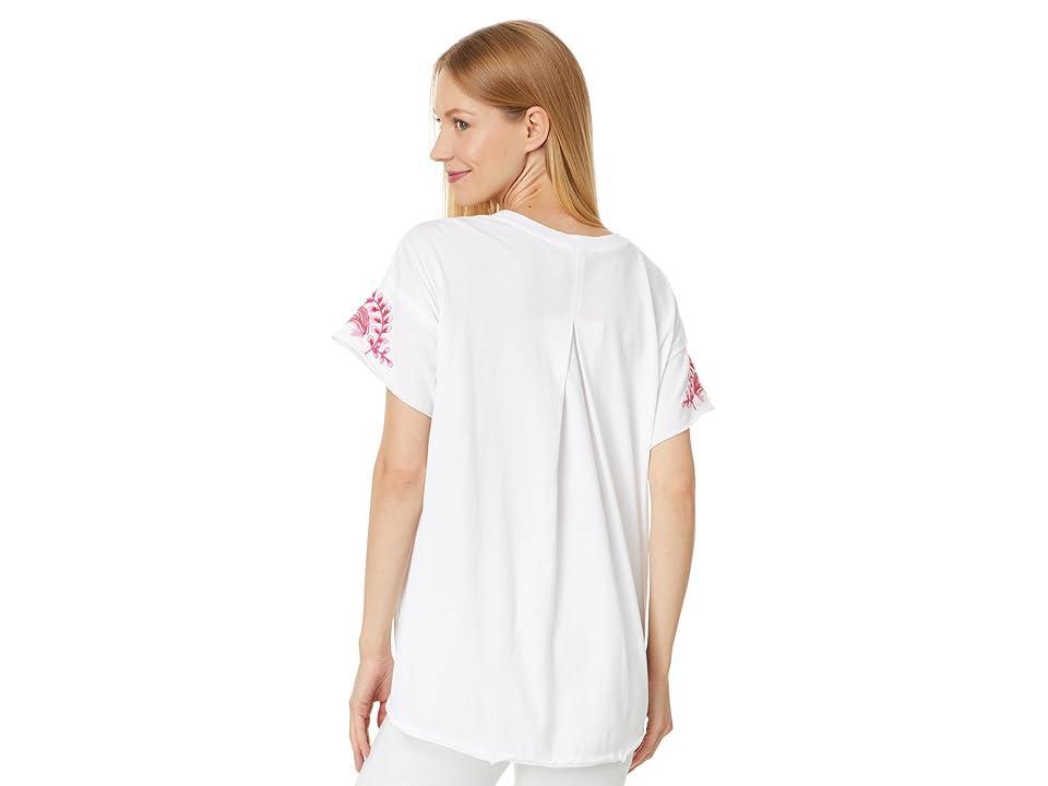 Womens Cassia Embroidered Swing T-Shirt Product Image