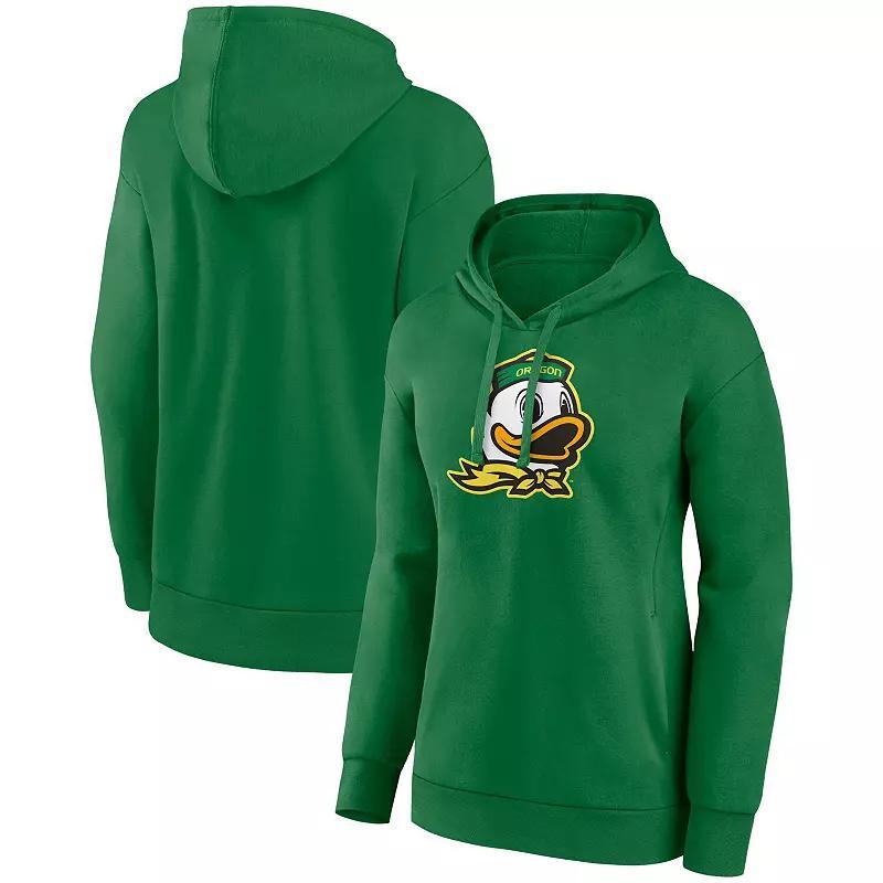 Womens Fanatics Branded Oregon Ducks Evergreen Pullover Hoodie Product Image