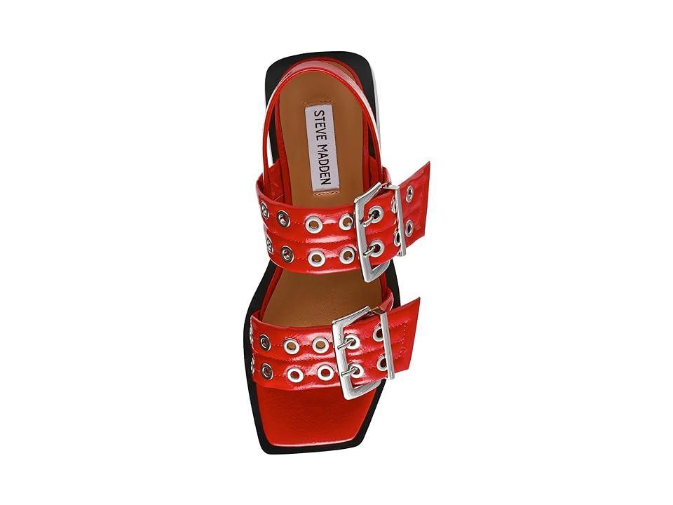 Steve Madden Sandria Patent) Women's Sandals Product Image