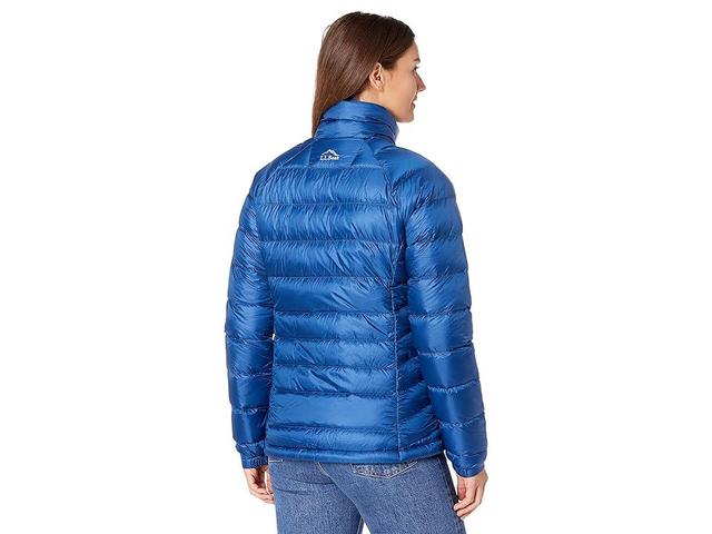 L.L.Bean Petite Ultralight 850 Down Jacket (Ocean Blue) Women's Clothing Product Image