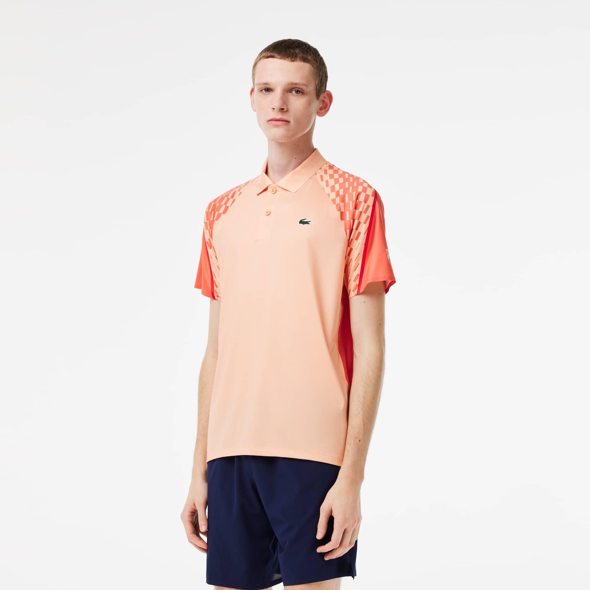 Men’s Lacoste Tennis x Novak Djokovic Multicolor Polo Product Image