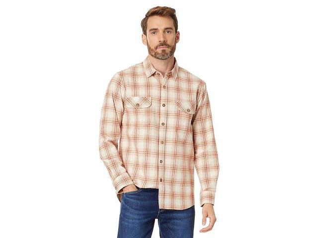 VISSLA Central Coast Eco Long Sleeve Flannel Men's Clothing Product Image