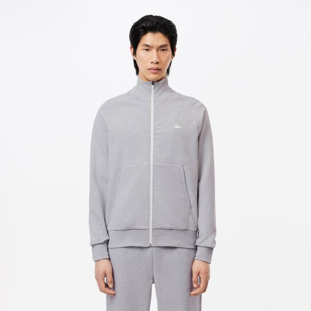 High Neck Zip- Up Sweatshirt Product Image