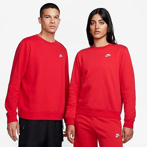 Womens Nike Sportswear Club Fleece Crew-Neck Sweatshirt Product Image