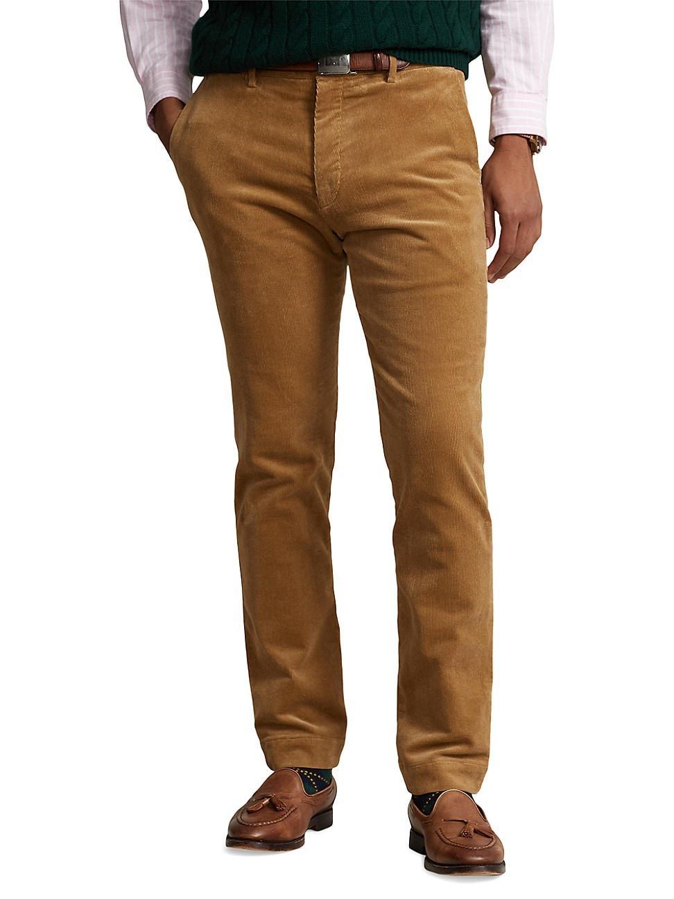 Mens Corduroy Stretch-Cotton Pants Product Image