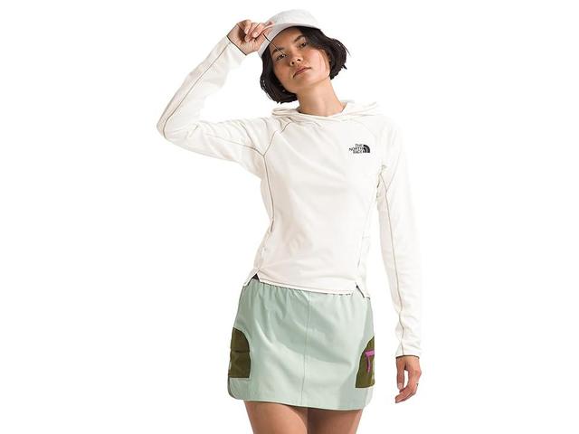 The North Face Summer LT Sun Hoodie Dune/Gravel) Women's Clothing Product Image