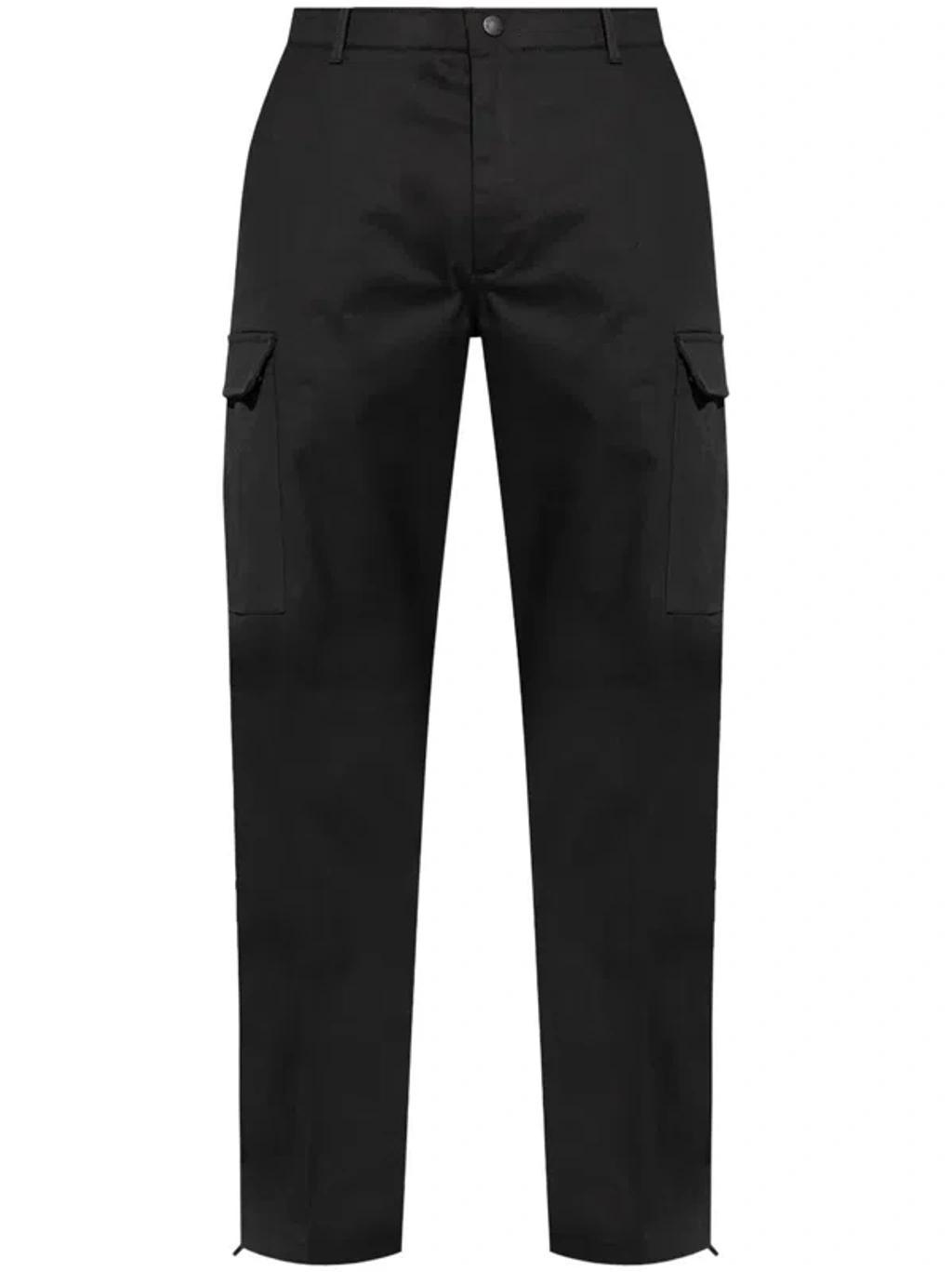 Cargo Tailored Trousers In Black Product Image