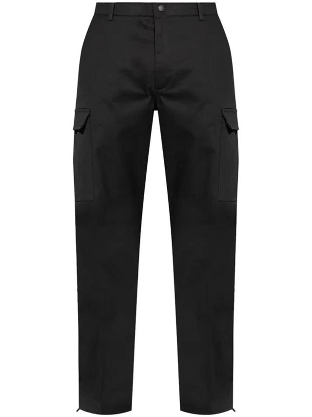 Cargo Tailored Trousers In Black Product Image