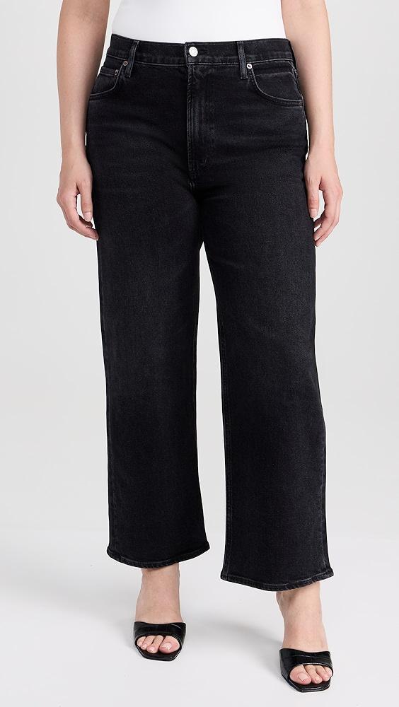 AGOLDE Ren: High Rise Wide Leg Jeans | Shopbop Product Image