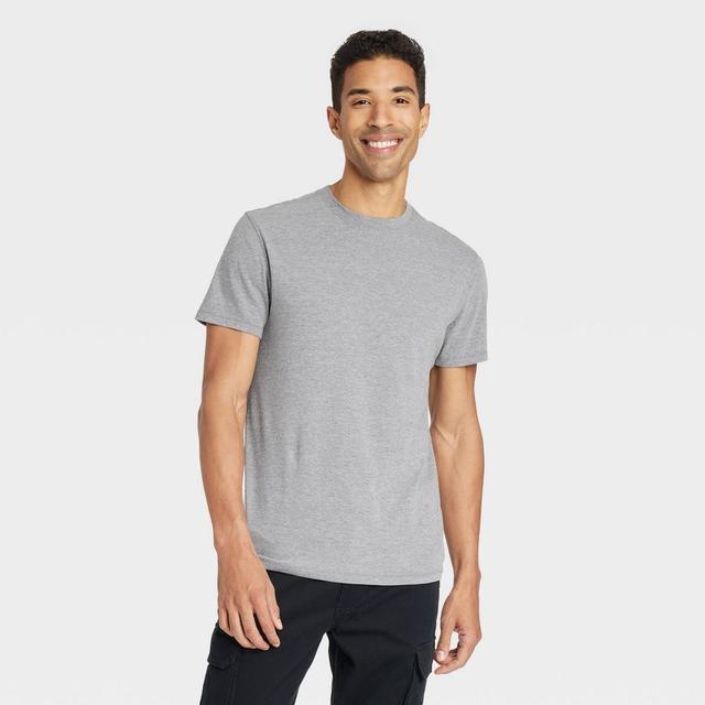 Mens Big & Tall Every Wear Short Sleeve T-Shirt - Goodfellow & Co Gray XXLT Product Image