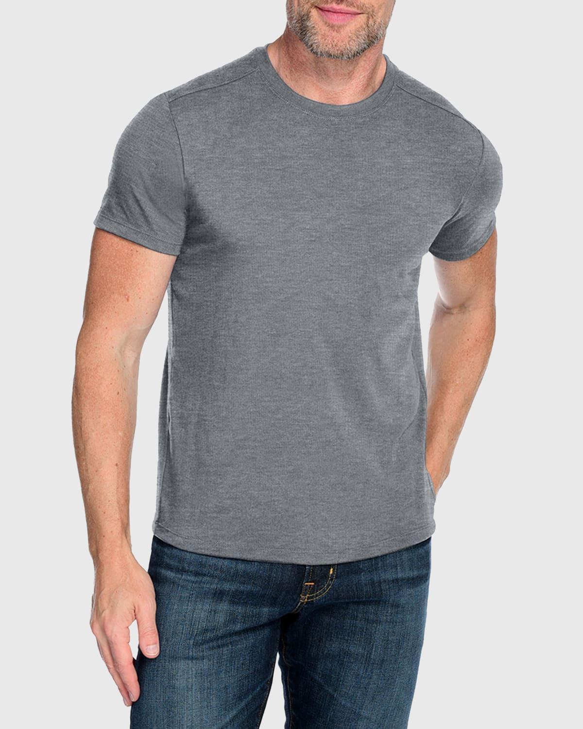 Mens Everyday Wool Crewneck T-Shirt Product Image