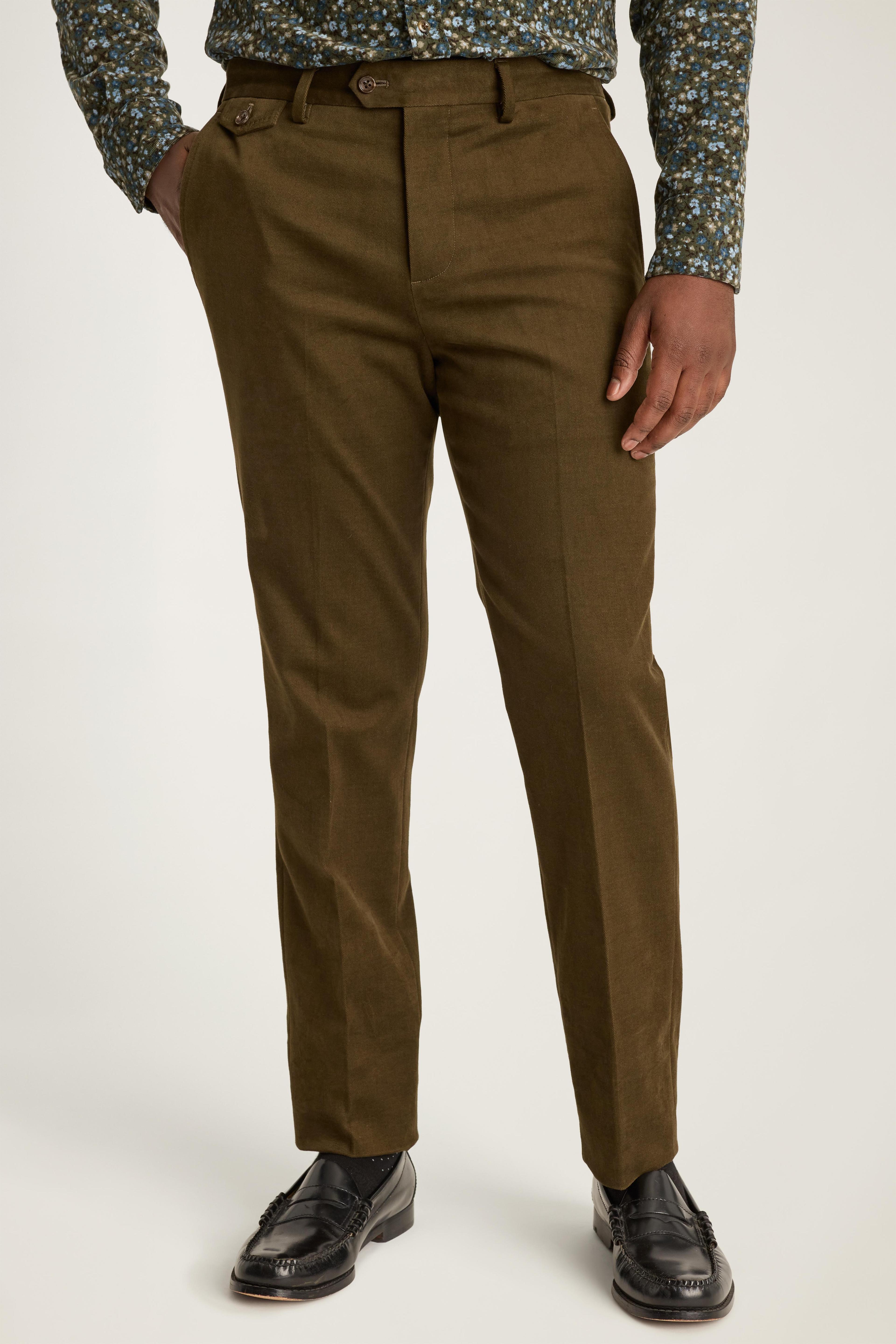 Jetsetter Italian Brushed Cotton Dress Pant Product Image