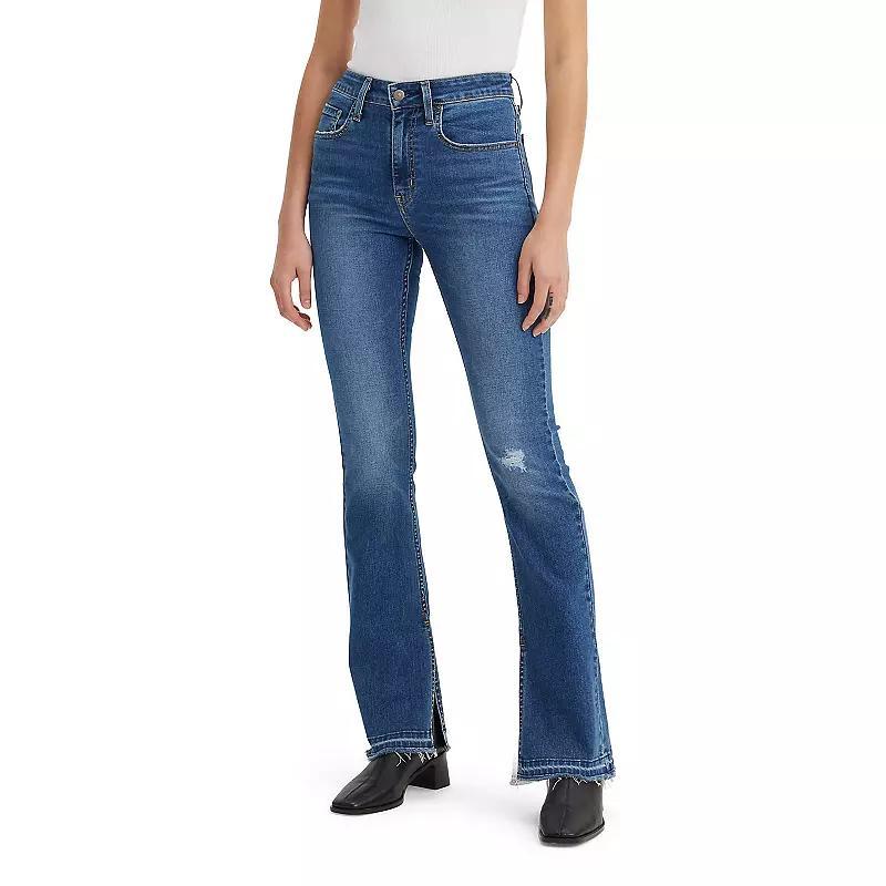 Levi's(r) Womens 725 High-Rise Slit Bootcut (Wait) Women's Jeans Product Image