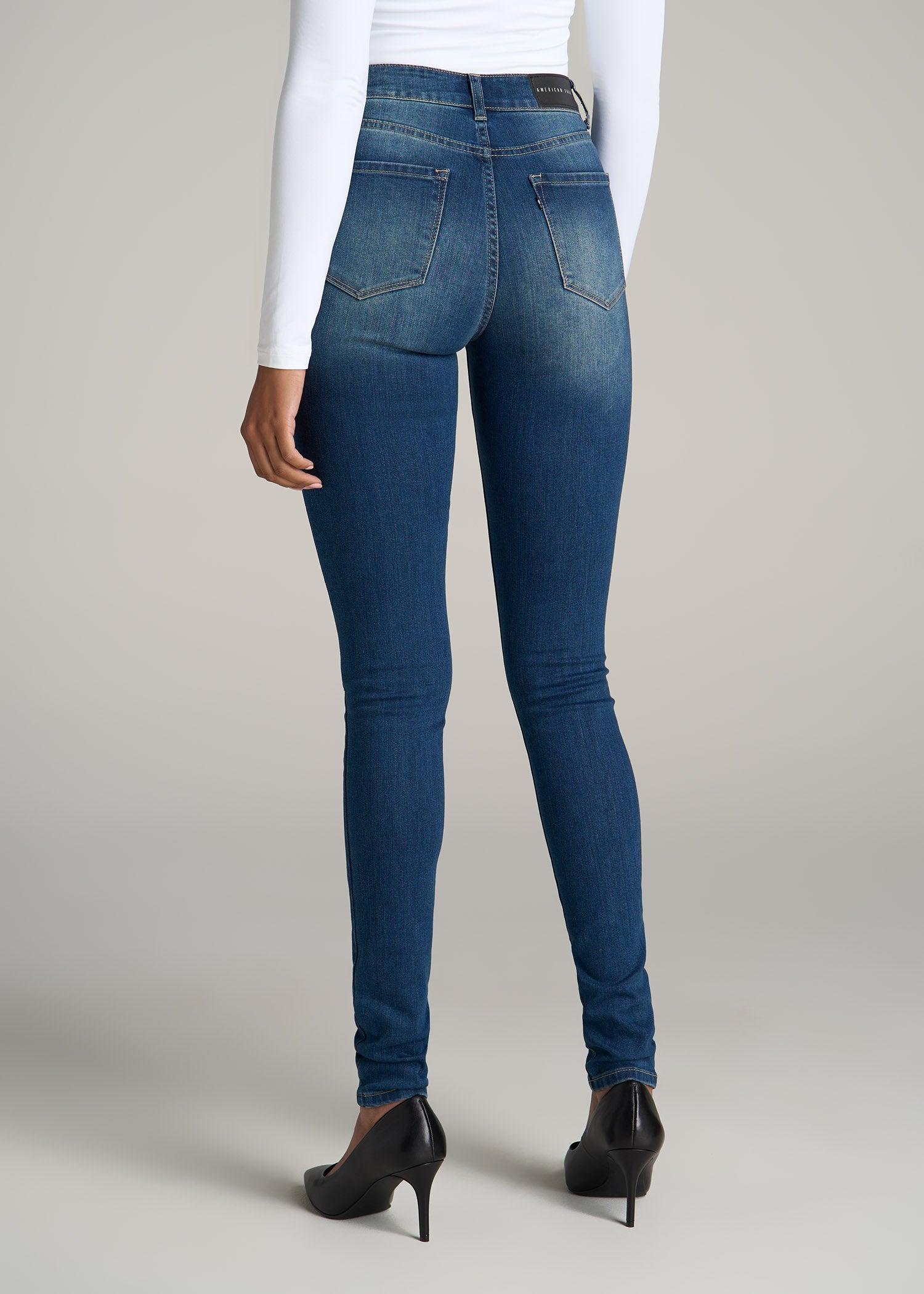 Georgia HIGH RISE SKINNY Tall Women's Jean in Classic Blue Female Product Image