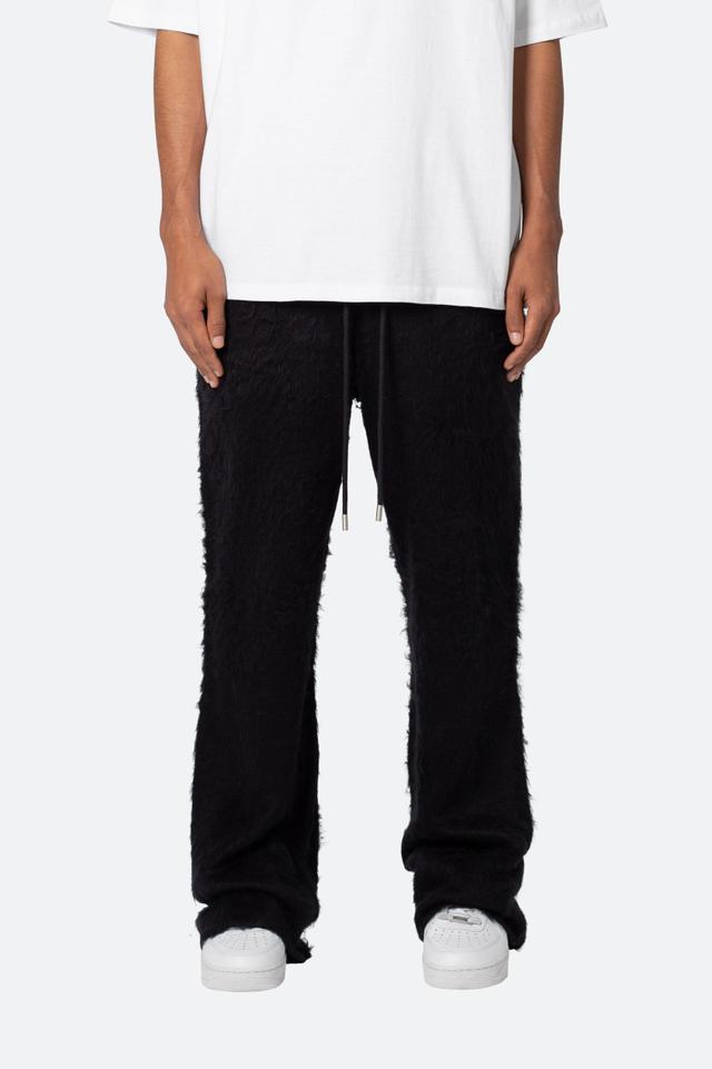 Fuzzy Sweatpants - Black Product Image