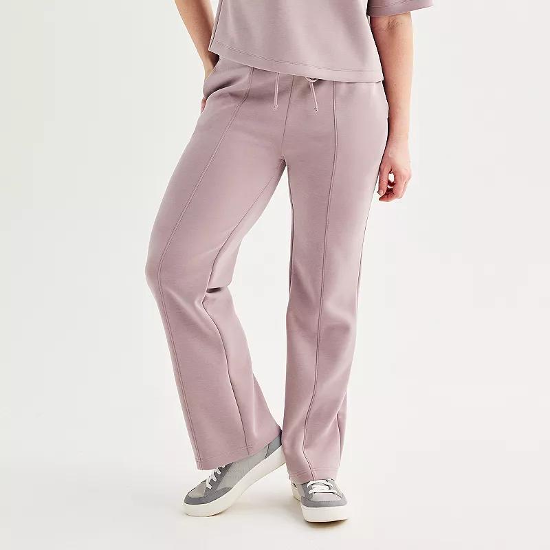 Womens FLX HI RISE Solace Straight Leg Pants Pale Purple Product Image