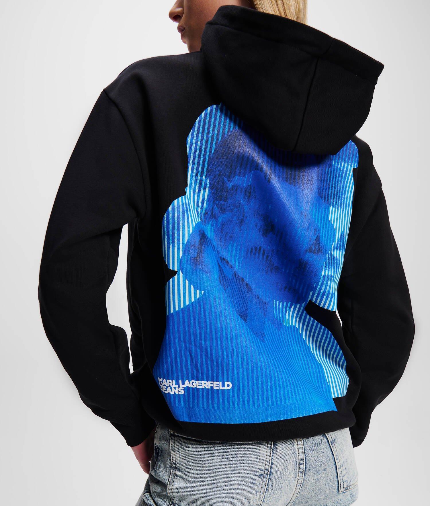 KLJ KARL PRINT HOODIE Product Image