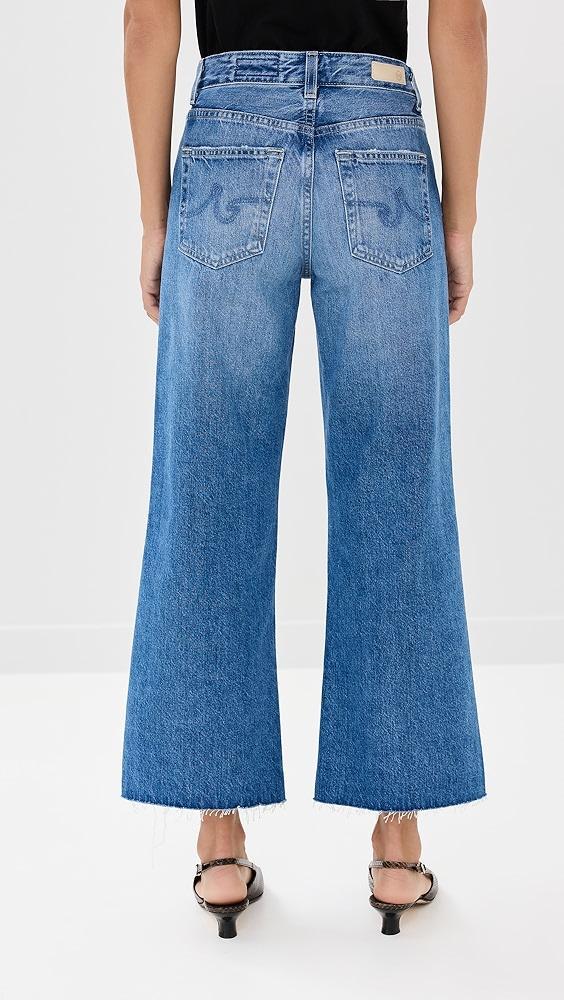 AG Saige Wide Leg Crop Jeans | Shopbop Product Image