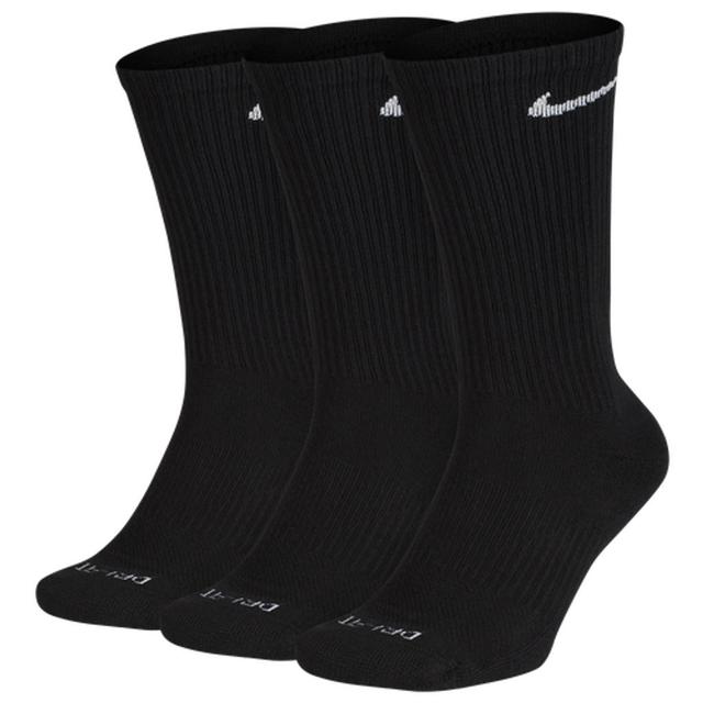 NIKE Everyday Plus Cushioned Training Crew Socks 3 Pairs In Black/white Product Image