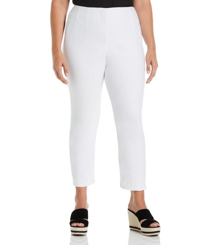 Ella Rafaella Plus Size Straight Leg Pants Product Image