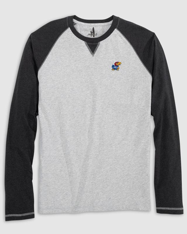 Kansas Alsen Long Sleeve Baseball Tee Product Image