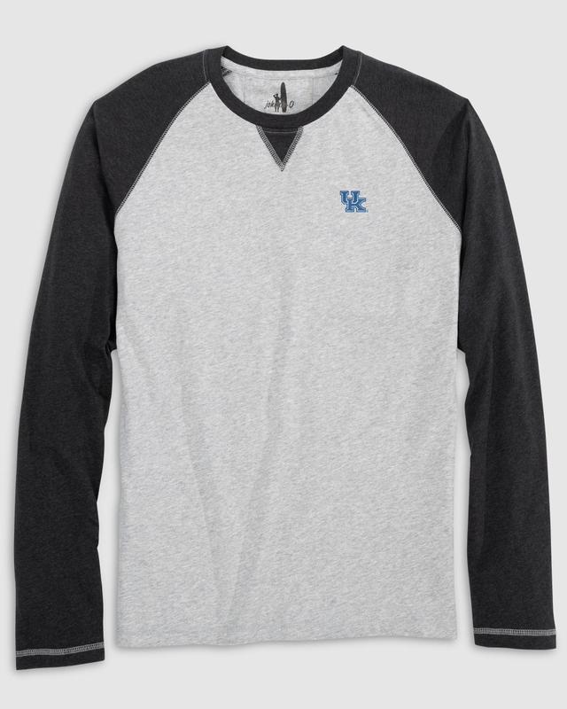 johnnie-O Texas Christian Alsen Long Sleeve Baseball Tee Product Image