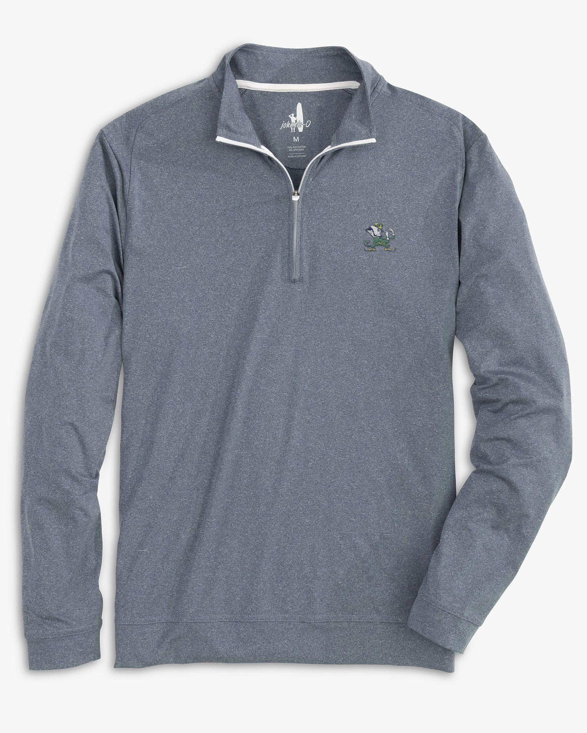 Notre Dame Flex Performance 1/4 Zip - Leprechaun Logo Product Image