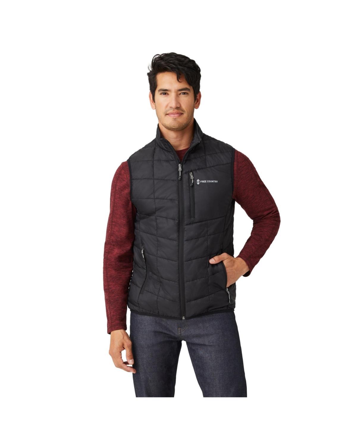 Free Country Mens Stimson Puffer Vest - Black Product Image