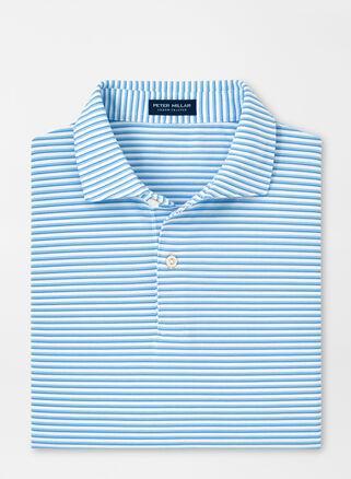 Peter Millar Mens Tempo Performance Mesh Polo | Color: White | Size: XXL Product Image