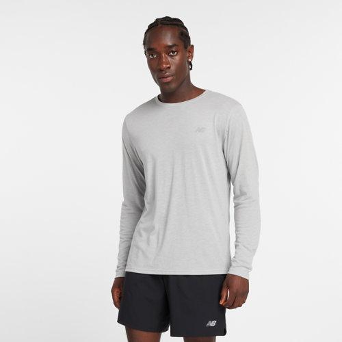 New Balance Men's Lightweight Jersey Long Sleeve Shirt Product Image