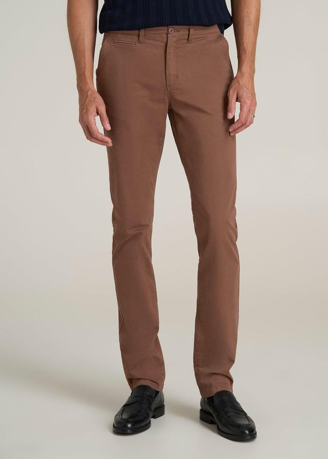 Carman TAPERED Chinos in Otter Brown - Pants for Tall Men Product Image