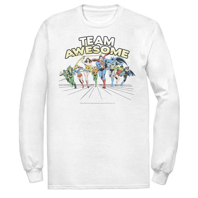 Mens DC Comics Justice League Team Awesome Group Tee Product Image