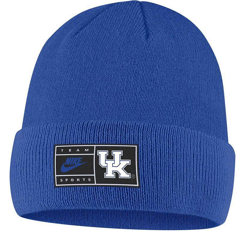 Mens Nike Royal Kentucky Wildcats Utility Cuffed Knit Hat Product Image