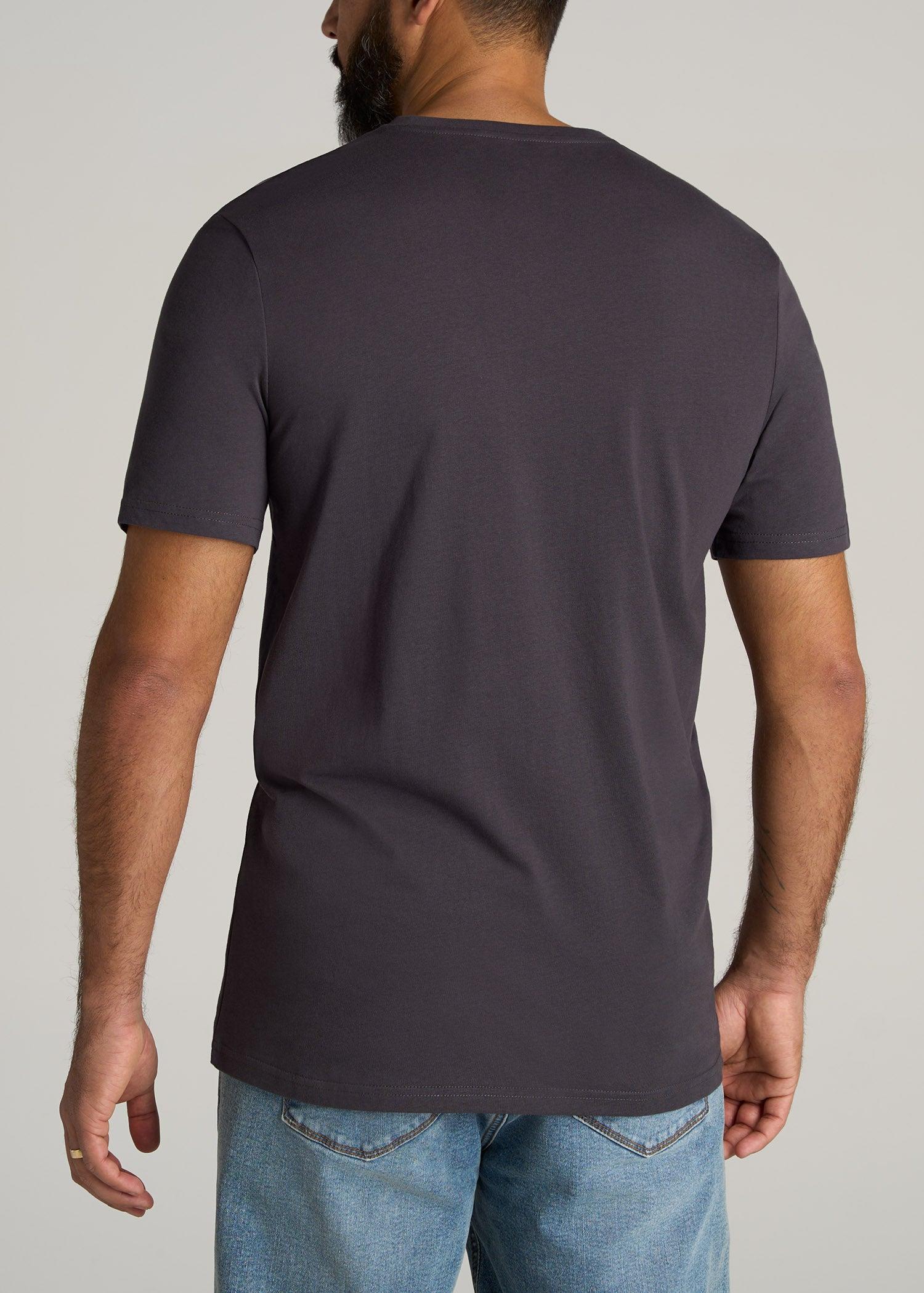 The Everyday REGULAR-FIT V-Neck Tall Men's T-Shirt in Charcoal Male Product Image