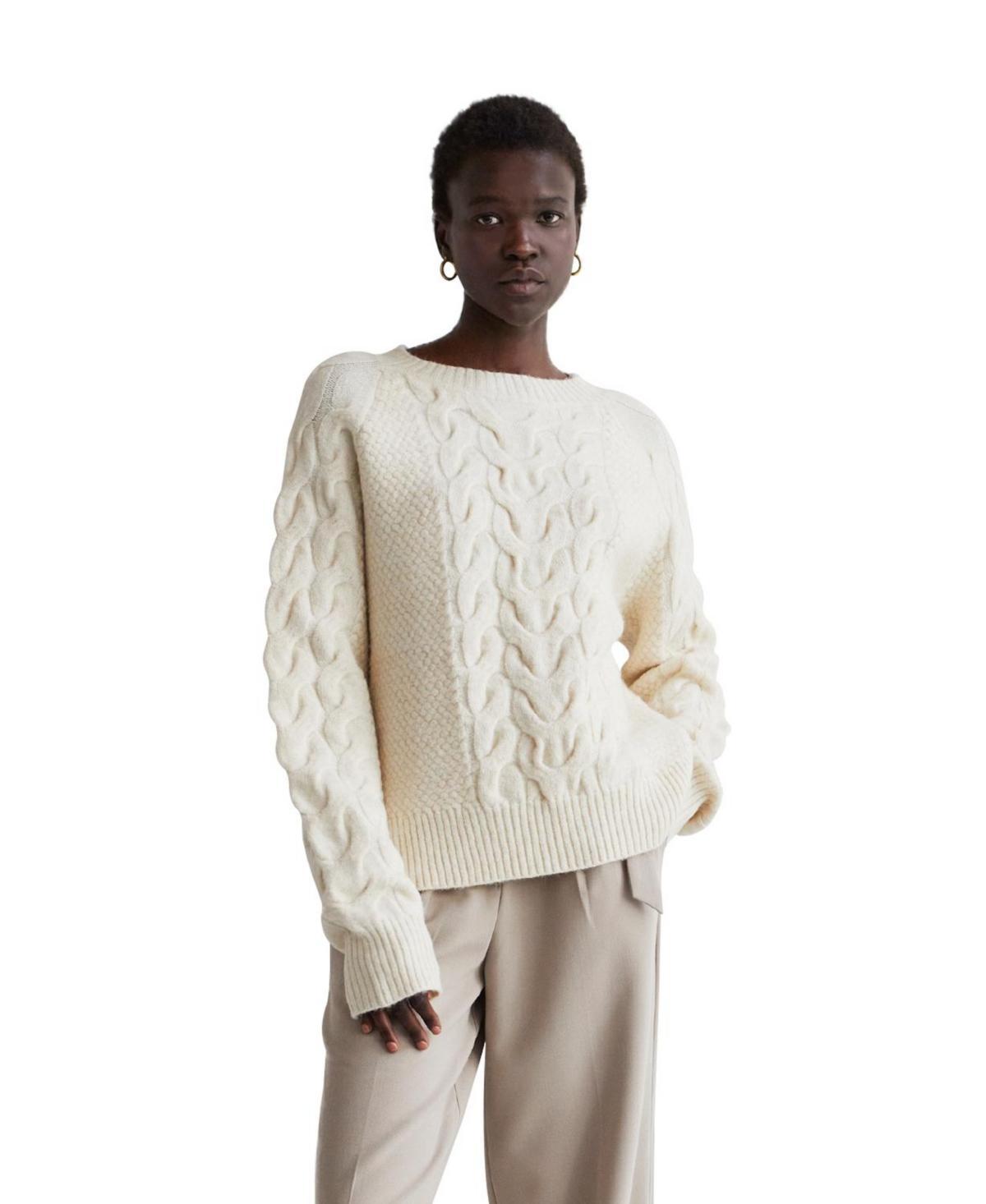 Womens Joie Cable Knit Sweater Product Image