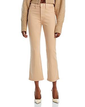 Womens Coated High-Rise Slim Kick Pants Product Image