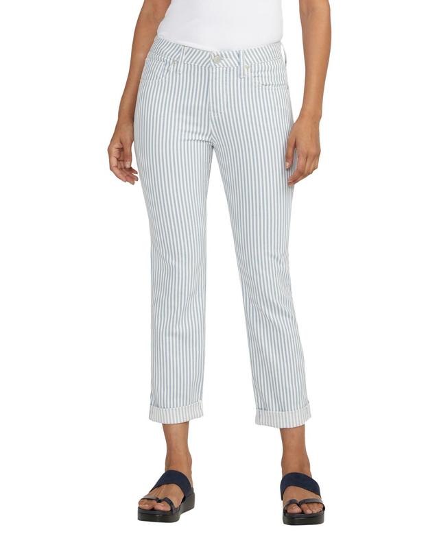 Jag Jeans Carter Crop Slim Straight Leg Jeans Product Image