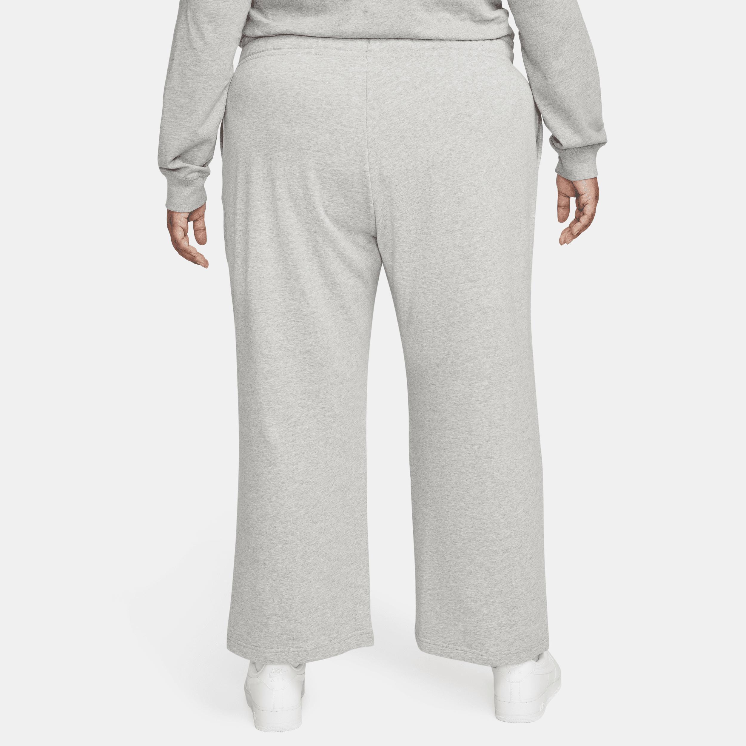 Women's Nike Sportswear Club Fleece Mid-Rise Wide-Leg Sweatpants (Plus Size) Product Image