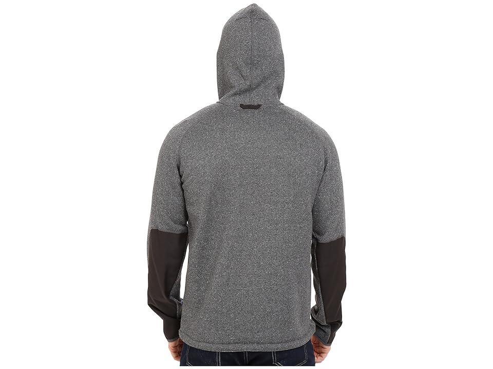 Fjallraven Ovik Fleece Hoodie (Dark Grey) Men's Sweatshirt Product Image