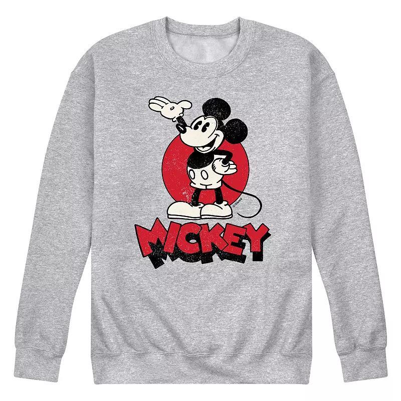 Disneys Mickey Mouse Mens Mickey Heritage Fleece Sweatshirt Product Image