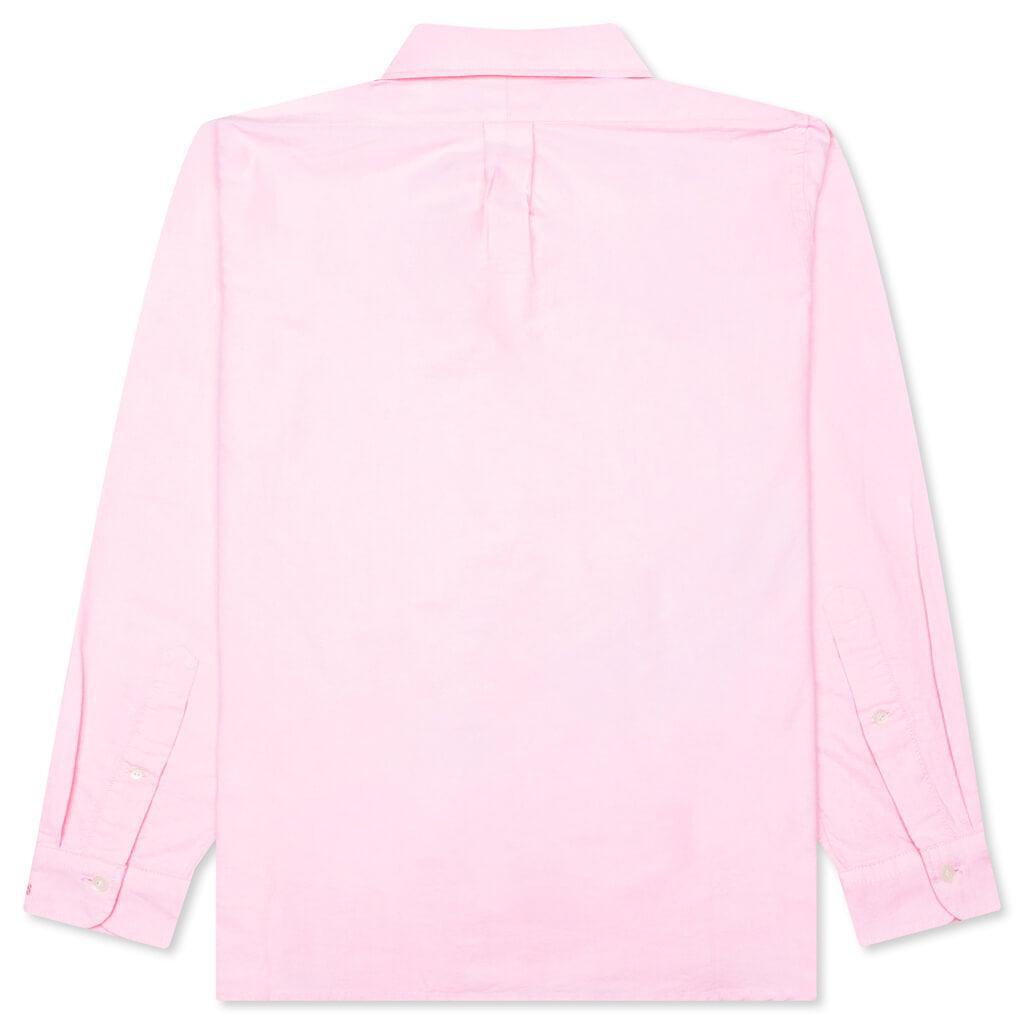 Oxford B.D L/S Shirt - Pink Male Product Image